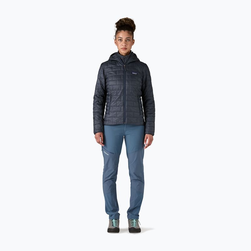 Gefütterte Damenjacke Patagonia Nano Puff Hoody smolder blue 2
