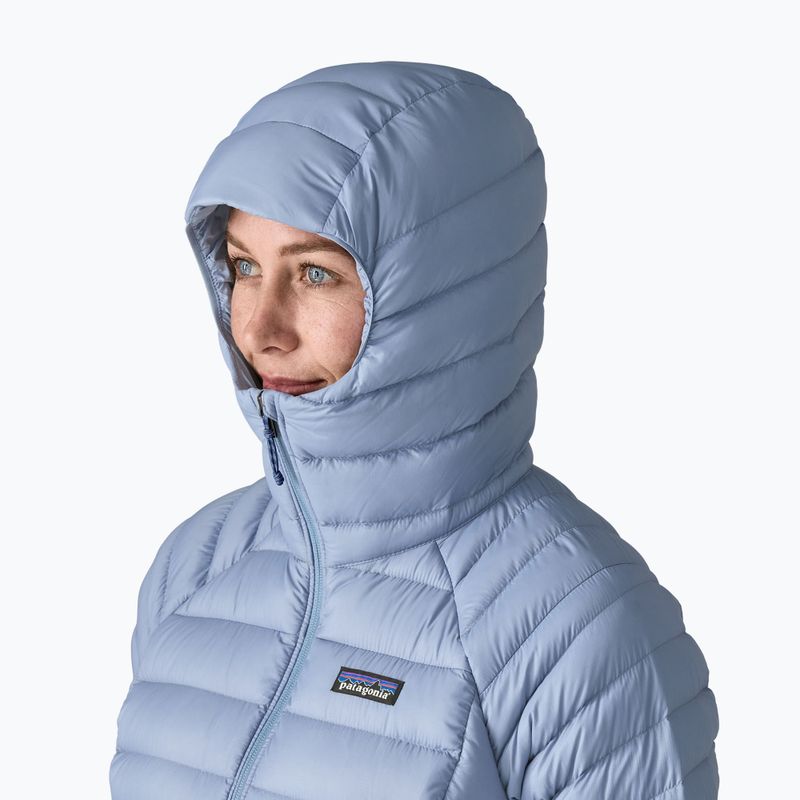 Damen Daunenjacke Patagonia Down Sweater Hoody barnacle blue 5