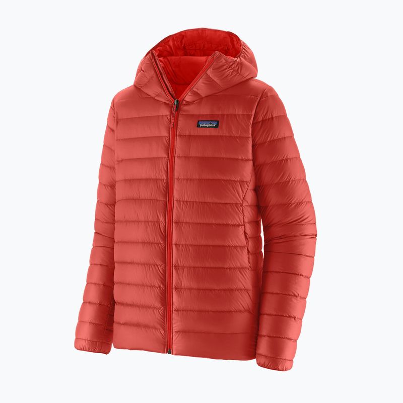 Herren Daunenjacke Patagonia Down Sweater Hoody amanita red 5