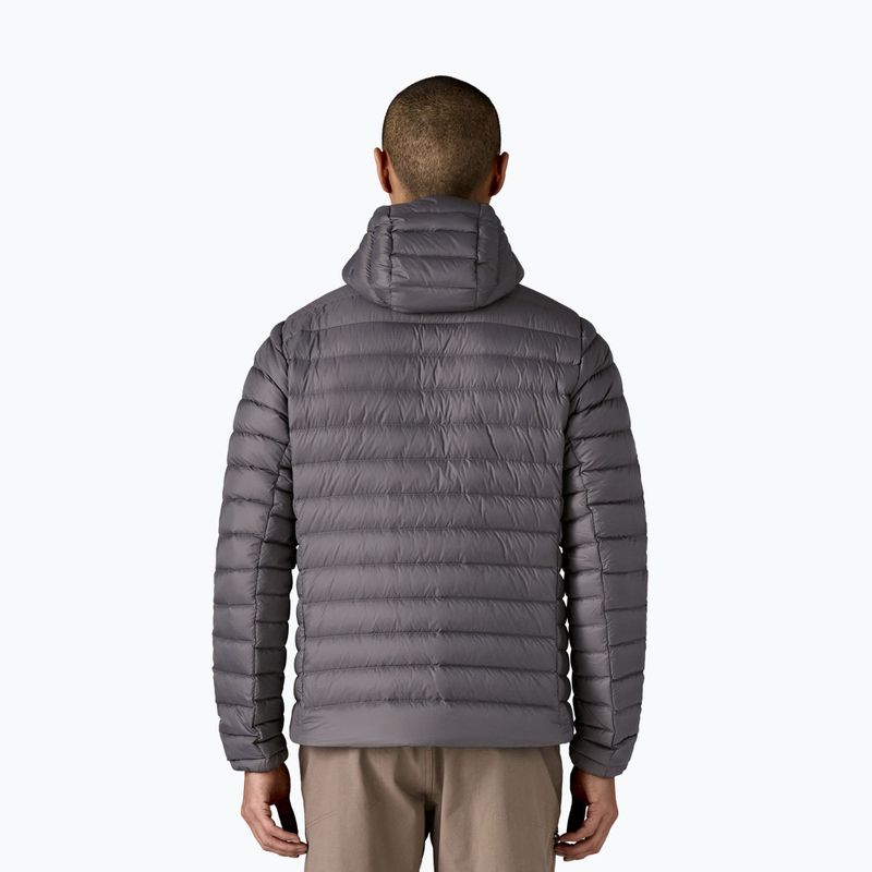 Herren Daunenjacke Patagonia Down Sweater Hoody forge grey mit forge grey 3