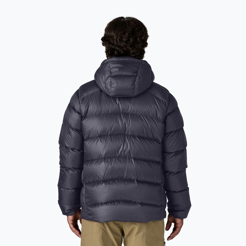 Herren Patagonia Fitz Roy Down Hoody Jacke versunken blau 3