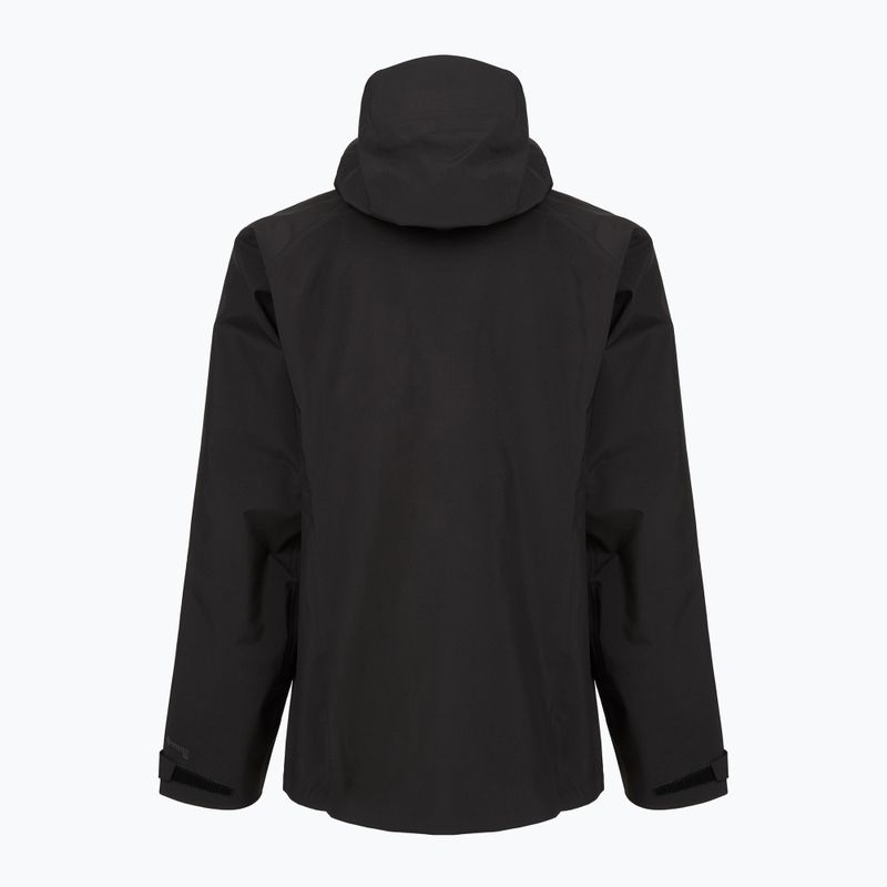 Herren Patagonia Pluma Pro Regenjacke schwarz 13
