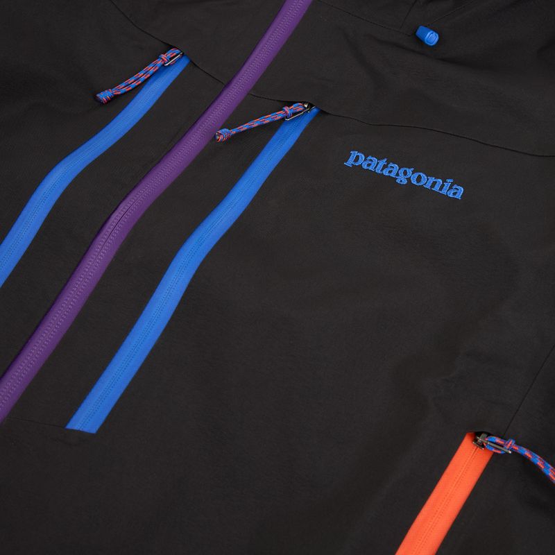 Herren Patagonia Pluma Pro Regenjacke schwarz 14
