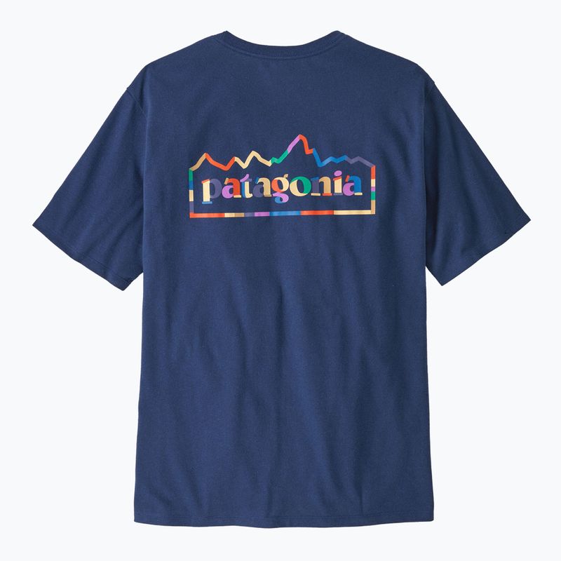Patagonia Herren Unity Fitz Responsibili t-shirt clement blau 2