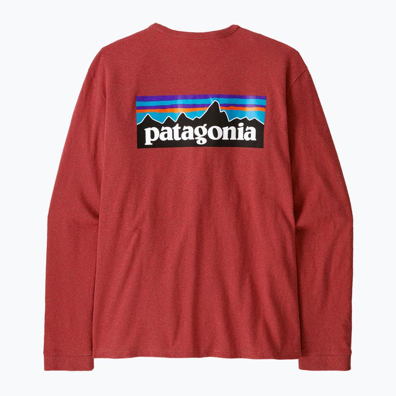 Damen Patagonia P-6 Logo Responsibili-Tee Sweatshirt rot 2