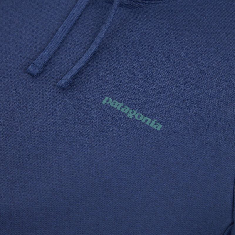 Herren Patagonia Boardshort Logo Uprisal Hoody clement blau 3