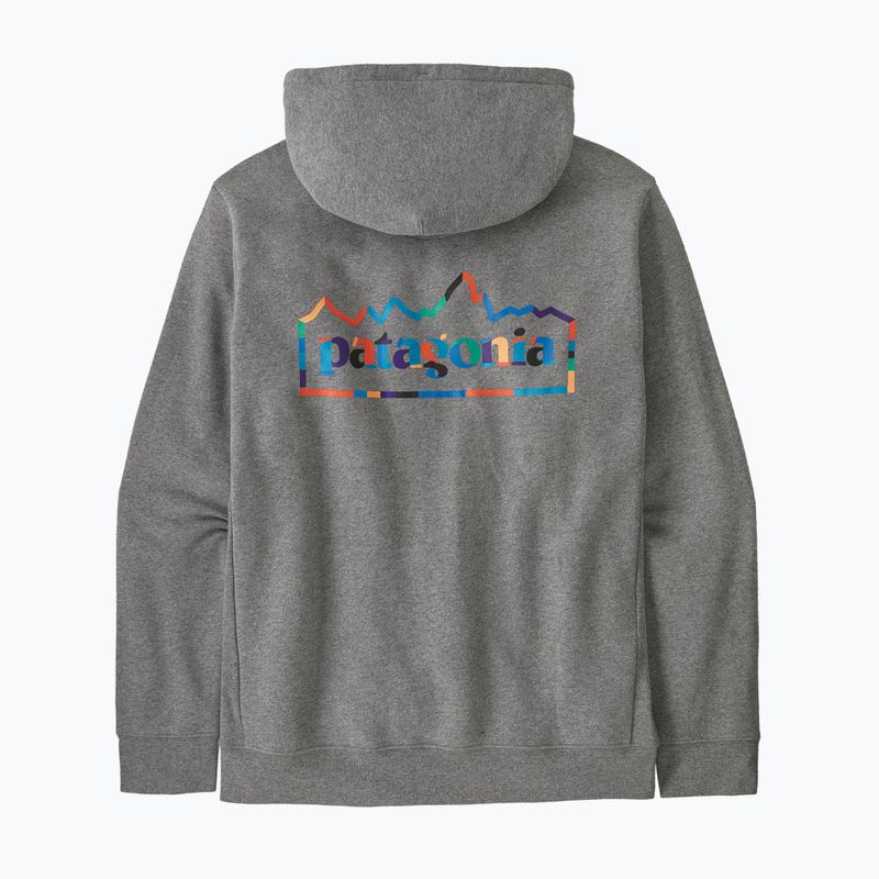 Patagonia Herren Unity Fitz Uprisal Hoody kiesiges Heidekraut Sweatshirt 2