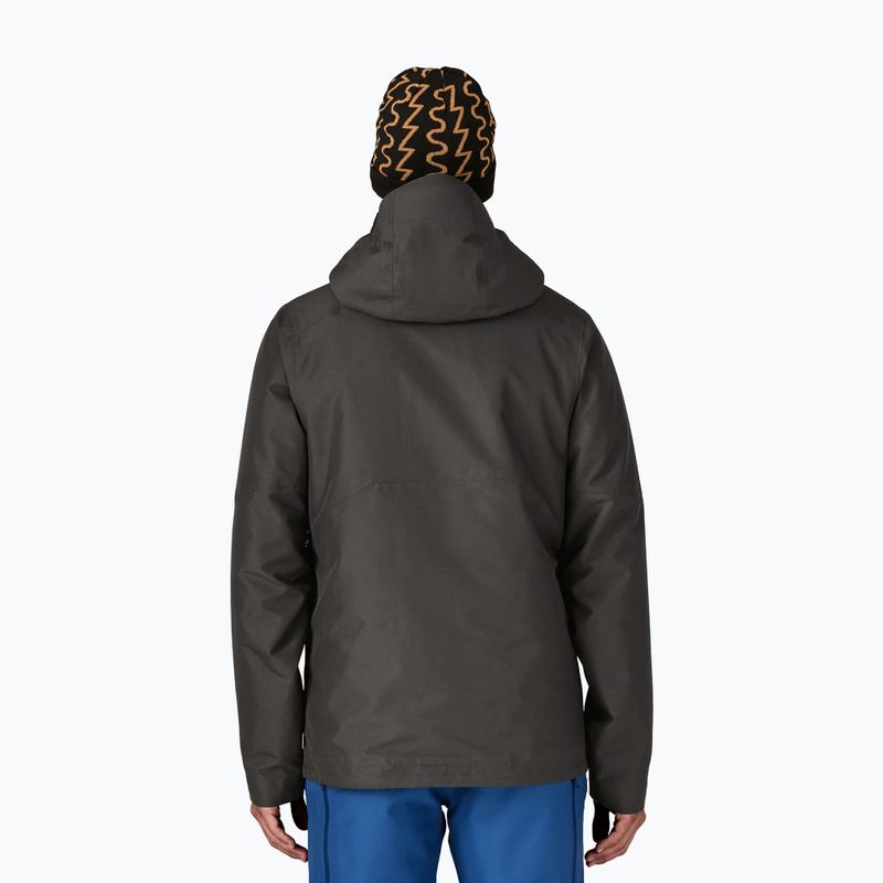 Herren-Skijacke Patagonia Insulated Powder Town black 2