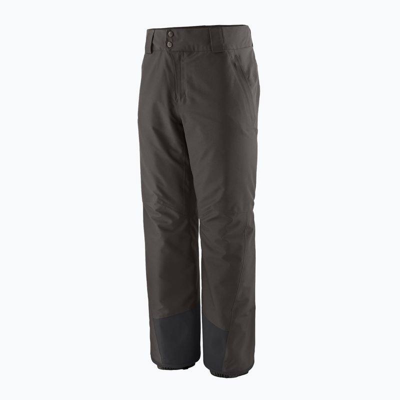 Herren Patagonia Isolierte Powder Town Skihose schwarz 4