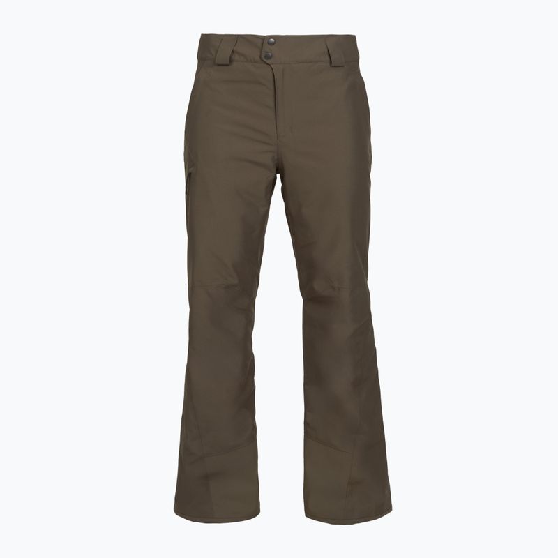 Herren Patagonia Isolierte Powder Town Skihose merlow braun