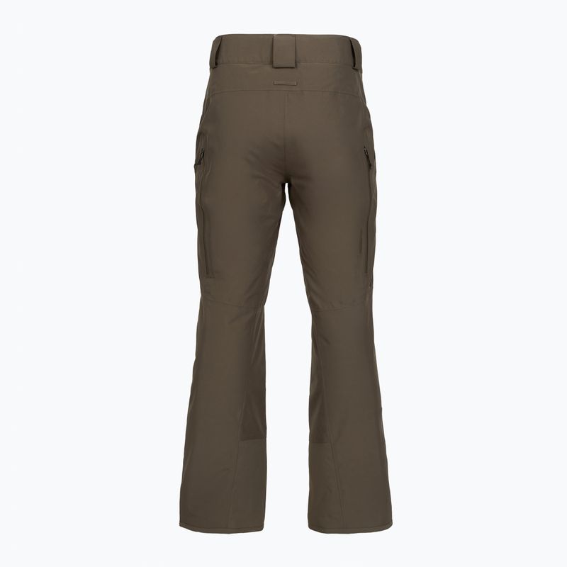 Herren Patagonia Isolierte Powder Town Skihose merlow braun 2