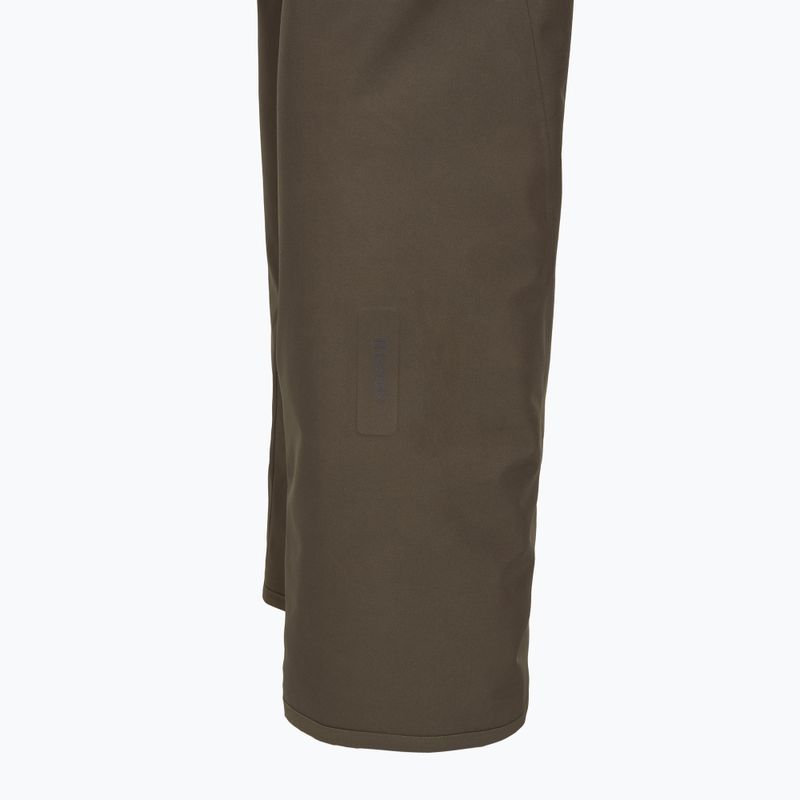 Herren Patagonia Isolierte Powder Town Skihose merlow braun 5