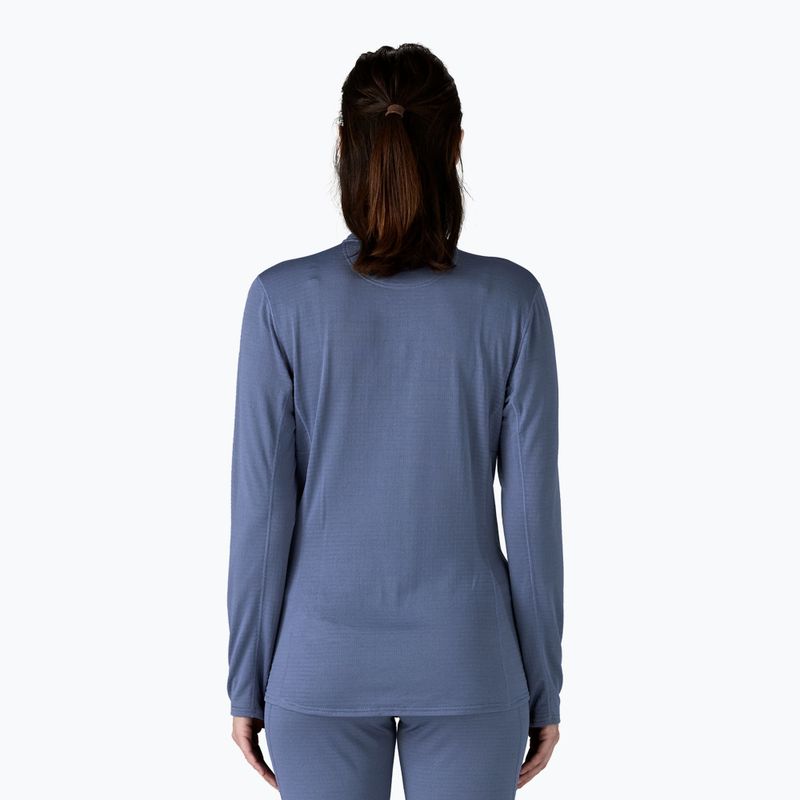 Damen Patagonia Cap Thermal Gewicht Zip Neck Sweatshirt clement blau 2
