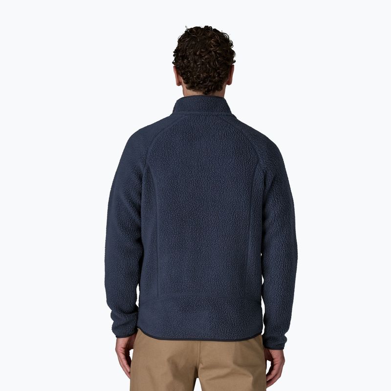 Herren-Trekkingpullover Patagonia Retro Pile new navy mit sunken blue 3
