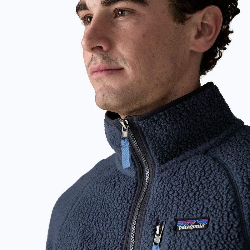 Herren-Trekkingpullover Patagonia Retro Pile new navy mit sunken blue 5