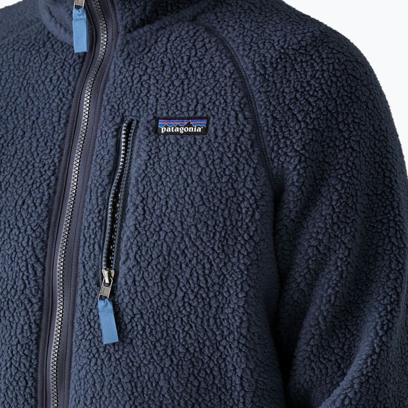 Herren-Trekkingpullover Patagonia Retro Pile new navy mit sunken blue 6