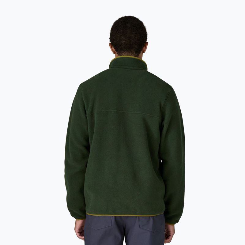Patagonia Herren-Trekking-Sweatshirt LW Synch Snap-T P / O alten Wachstum grün 2