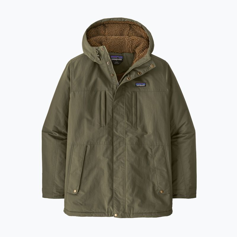 Patagonia Isthmus Parka basin green Herren Daunenjacke 3