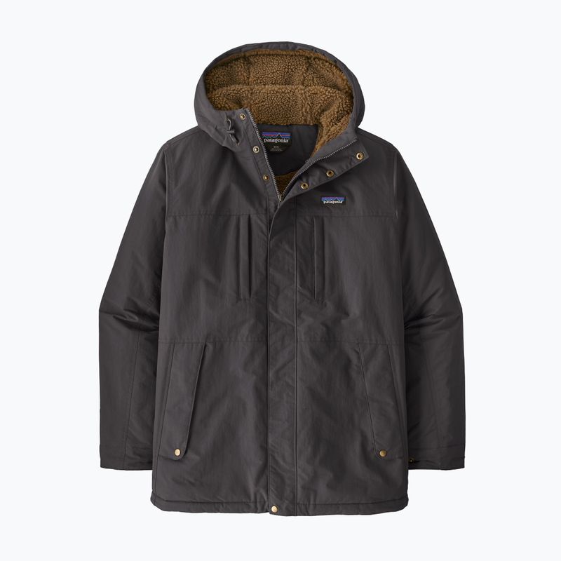 Herren Patagonia Isthmus Parka Daunenjacke Tinte schwarz 3