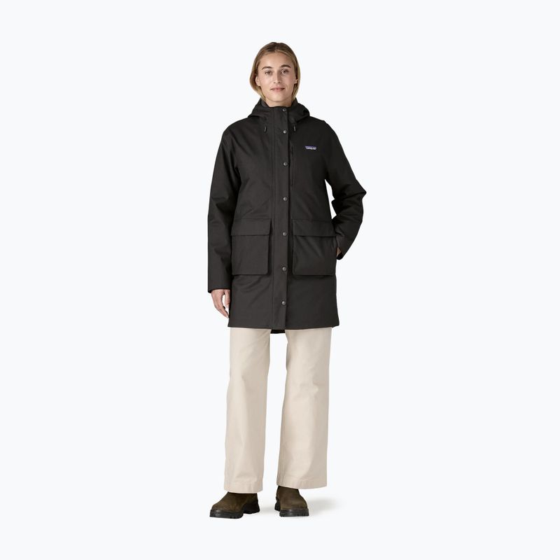 Damen Patagonia Pine Bank 3-in-1 Parka Jacke schwarz 2