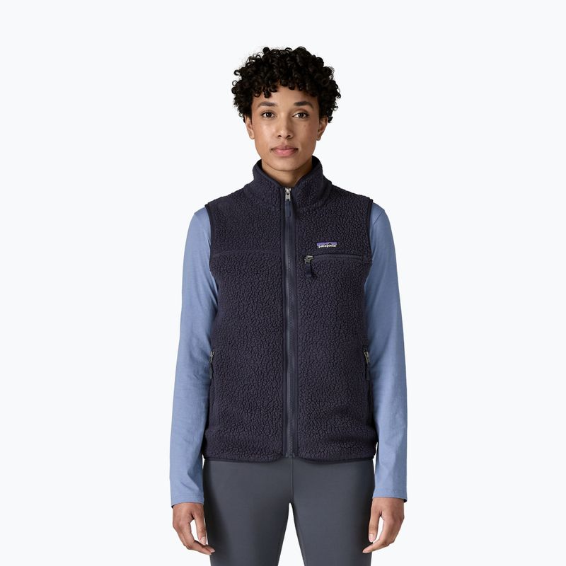 Damenweste Patagonia Retro Pile sunken blue