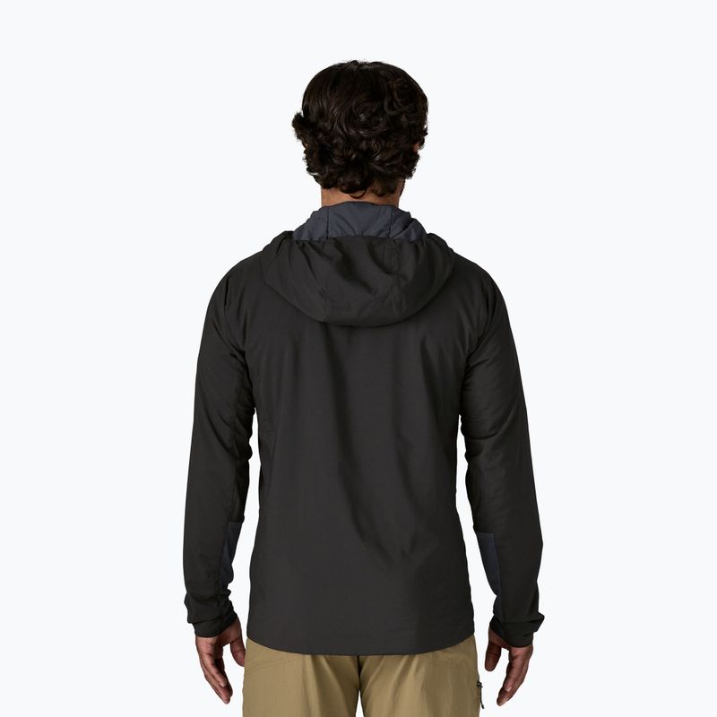 Herren Hybridjacke Patagonia Nano-Air Ultralight Full-Zip Hoody schwarz 2