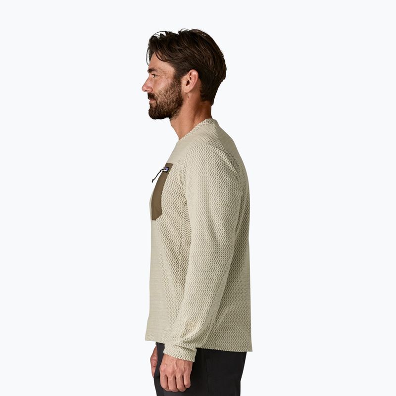 Herrenpullover Patagonia R1 Air Crew pelican 4
