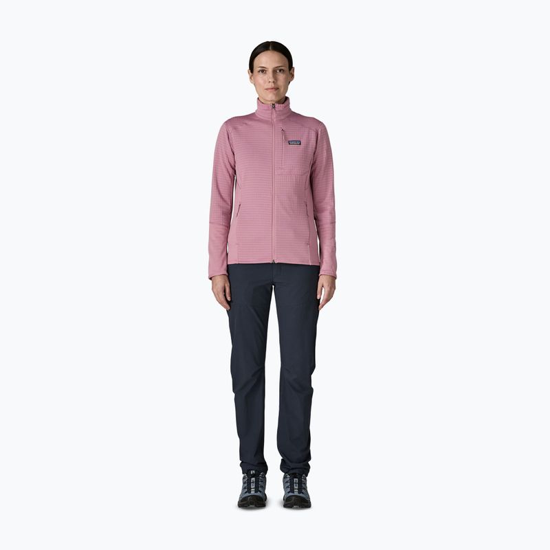 Damen Sweatshirt Patagonia R1 Hybrid light violet 2