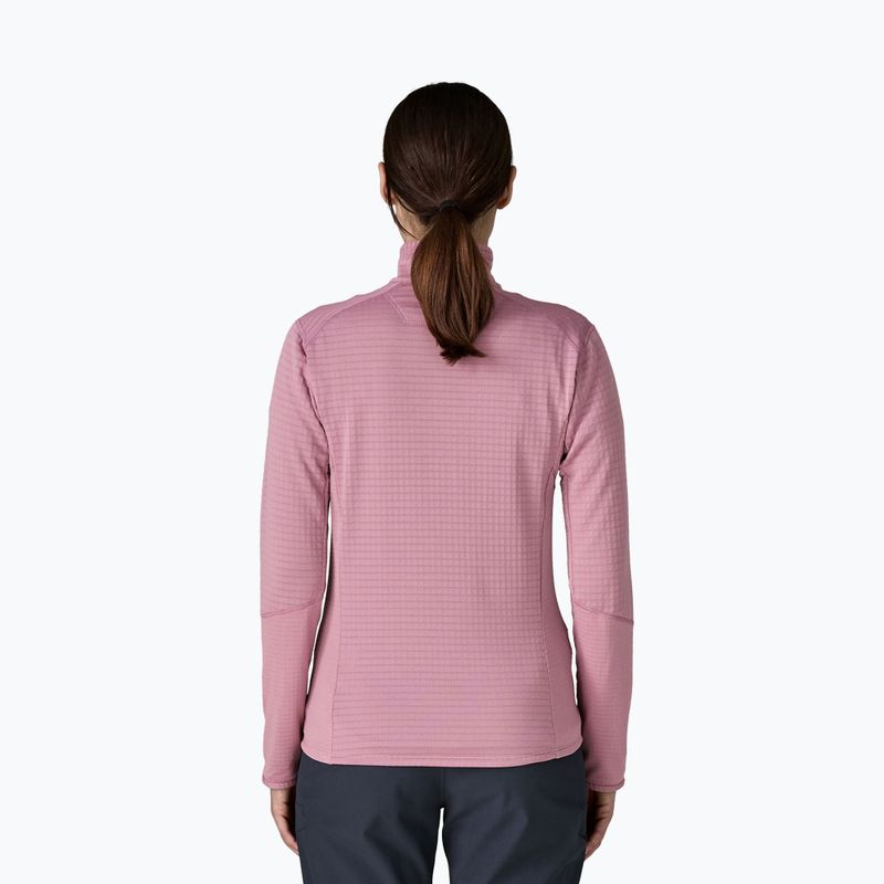 Damen Sweatshirt Patagonia R1 Hybrid light violet 3