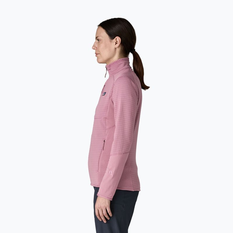Damen Sweatshirt Patagonia R1 Hybrid light violet 4