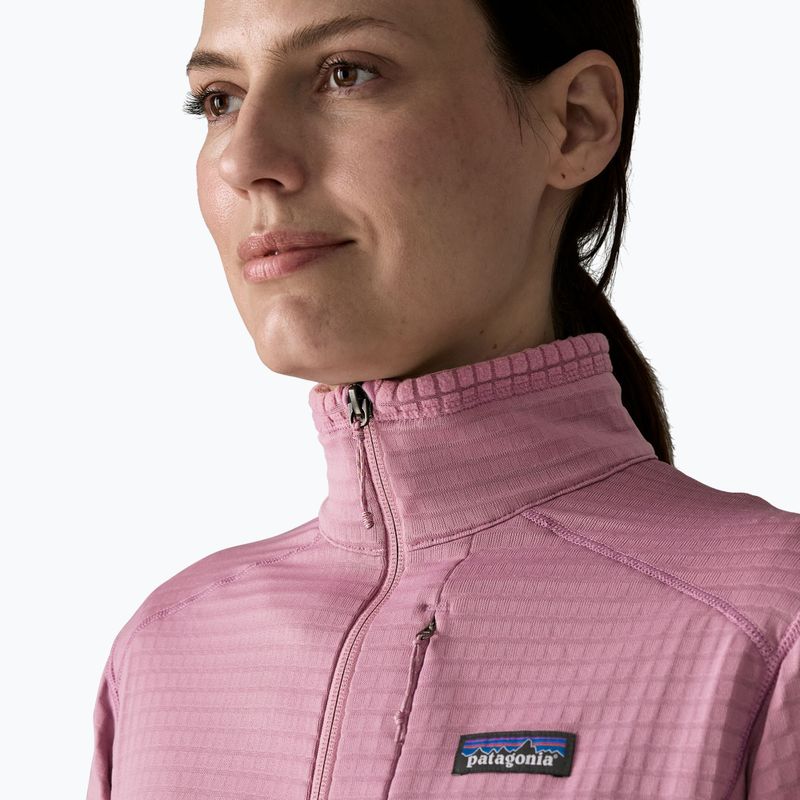 Damen Sweatshirt Patagonia R1 Hybrid light violet 5