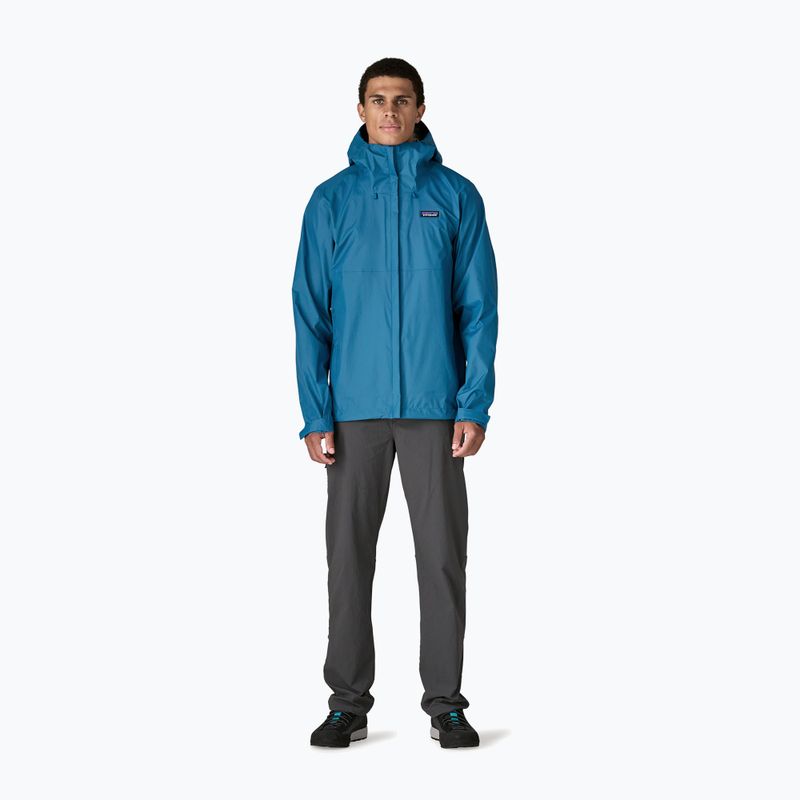 Herren-Regenjacke Patagonia Torrentshell 3L Rain aquatic blue 2