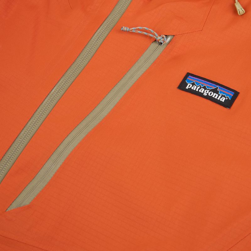 Regenjacke Herren Patagonia Granite Crest Rain coal orange 3