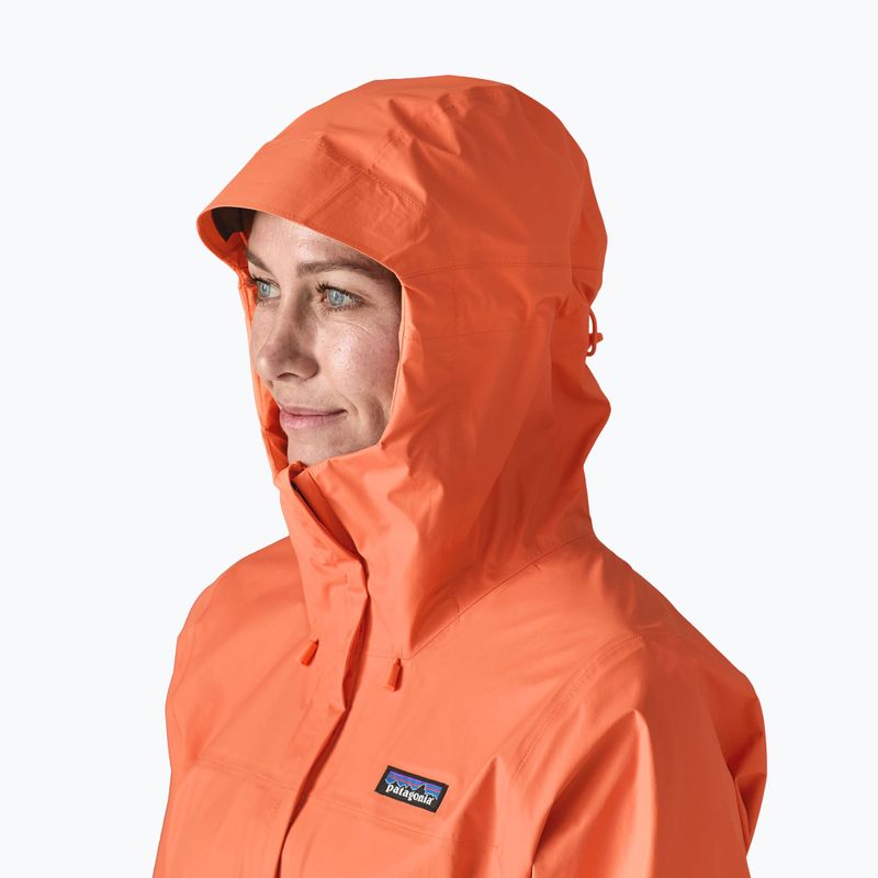 Damen-Regenjacke Patagonia Torrentshell 3L Rain peach sorbet 5