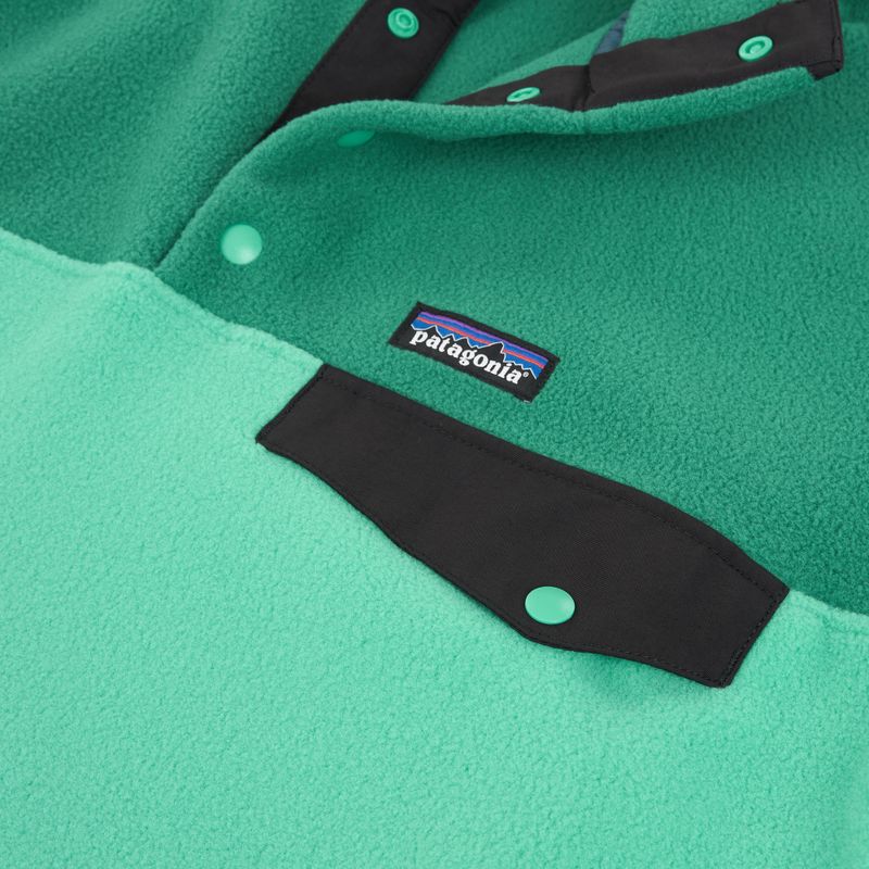 Herren-Trekkingpullover Patagonia LW Synch Snap-T P/O aqua stone 3