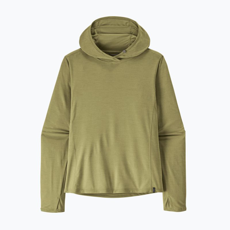 Damen Sweatshirt Patagonia Capilene Cool Sun Hoody gumtree green/light gumtree green x-dye 9