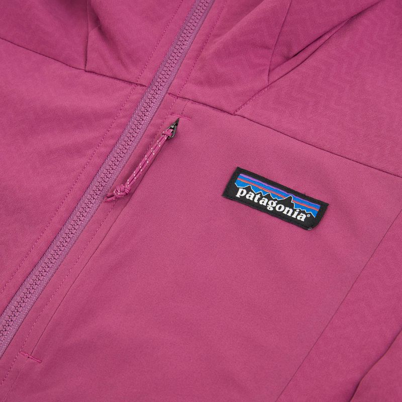 Softshell Jacke Damen Patagonia R1 CrossStrata Hoody faded magenta 3