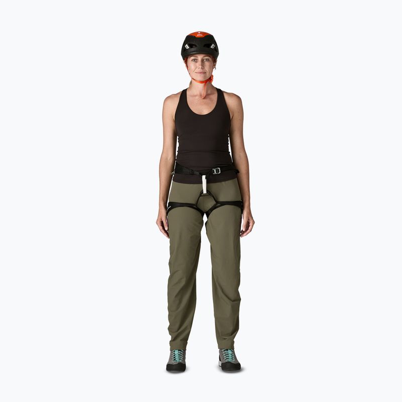 Trekkinghose Damen Patagonia Free Wall basin green 2
