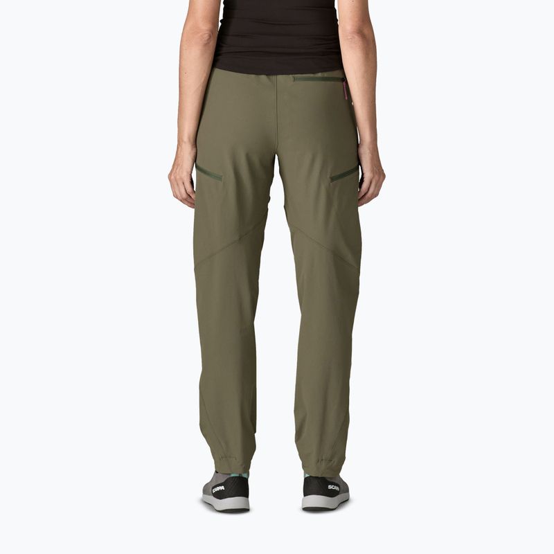 Trekkinghose Damen Patagonia Free Wall basin green 3