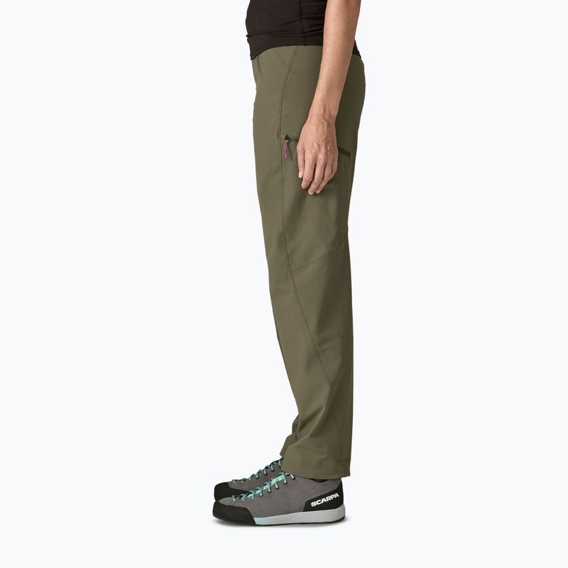 Trekkinghose Damen Patagonia Free Wall basin green 4