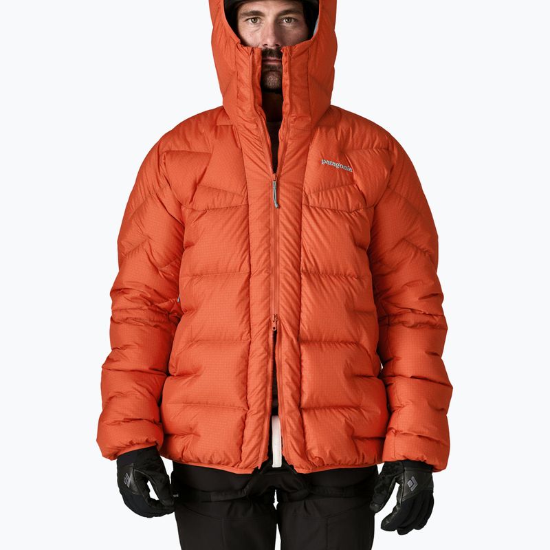 Herren-Daunenjacke Patagonia Durable Down Parka coal orange 6