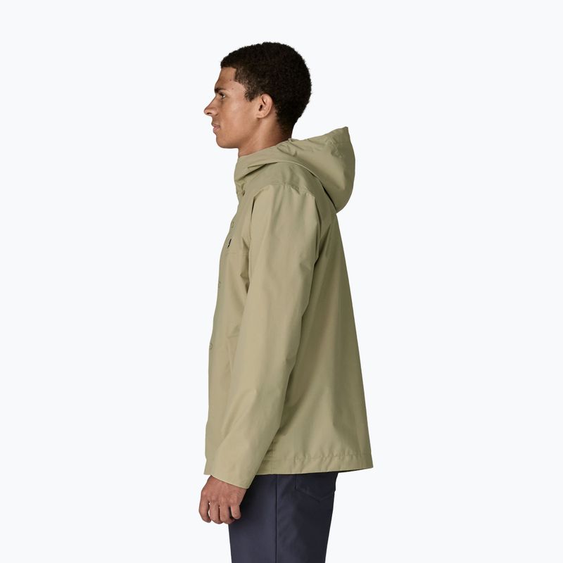 Herren-Regenjacke Patagonia Outdoor Everyday Rain weathered stone 4