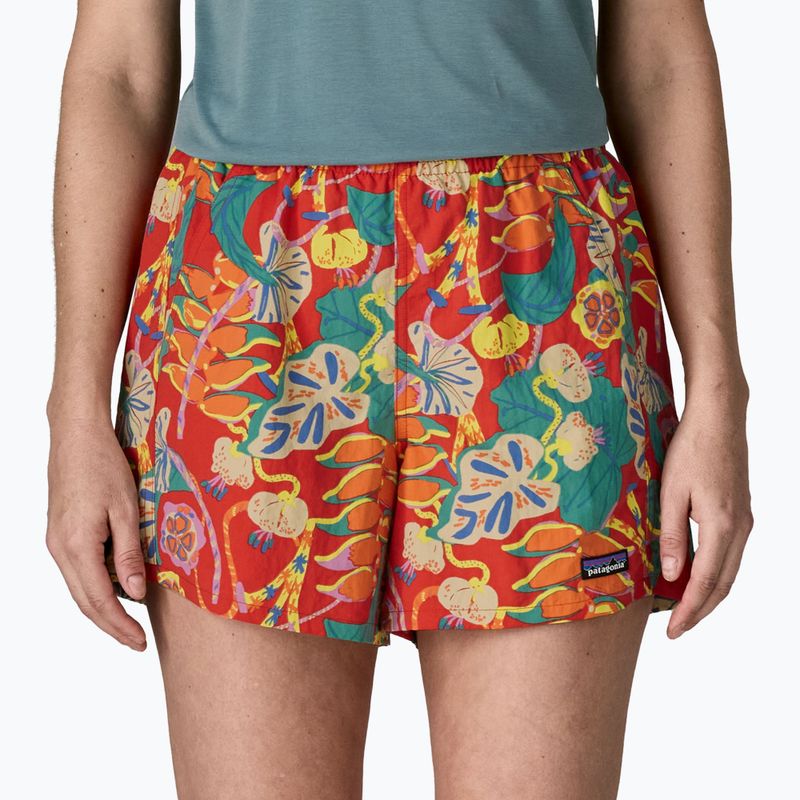 Damen Shorts Patagonia Baggies 5" tropiclimb/hot ember 3