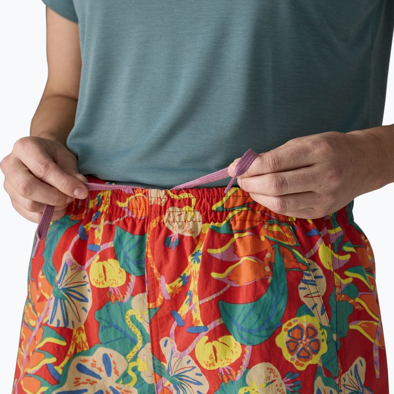 Damen Shorts Patagonia Baggies 5" tropiclimb/hot ember 6