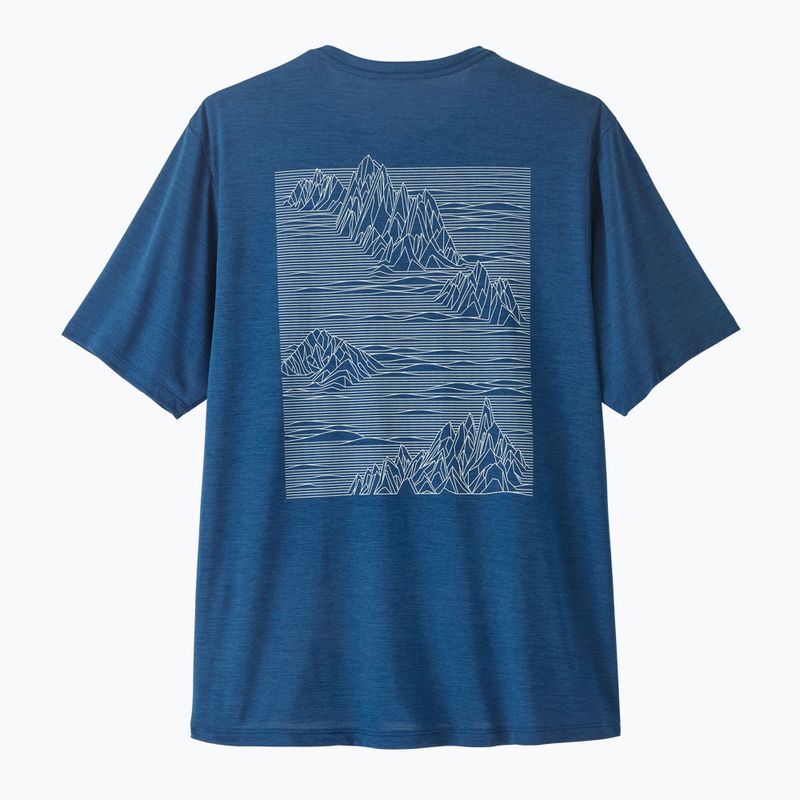 Herren T-Shirt Patagonia Capilene Cool Daily - Strataspire clement blue/light clement blue x-dye 2
