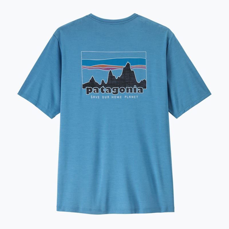 Shirt Herren Patagonia Capilene Cool Daily - '73 Skyline shore blue/light shore blue x-dye 5