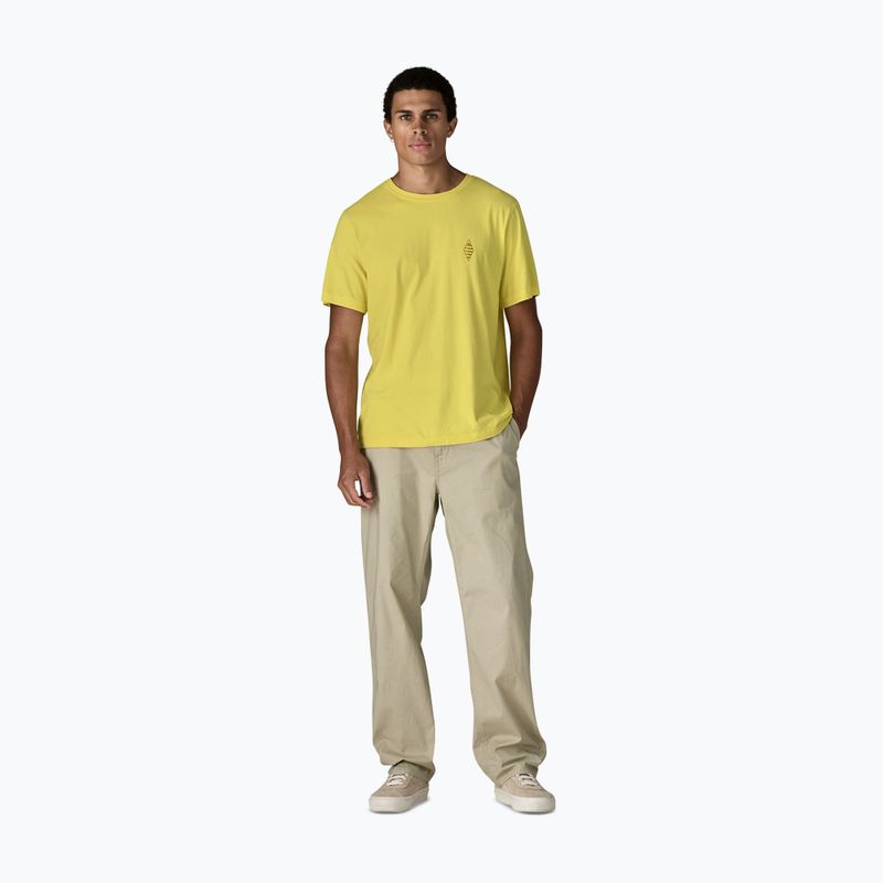 Shirt Herren Patagonia Water People Spotter lemon zest 2