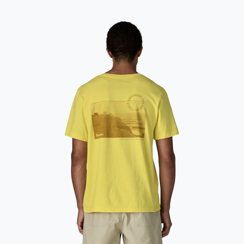 Shirt Herren Patagonia Water People Spotter lemon zest 3