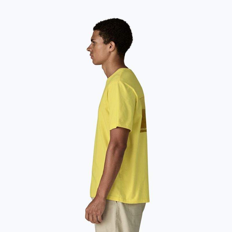 Shirt Herren Patagonia Water People Spotter lemon zest 4