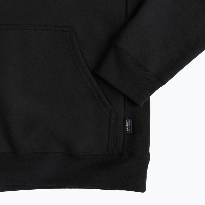 Herrenpullover Patagonia '95 Oval Logo Uprisal Hoody Black: Kaleido 4